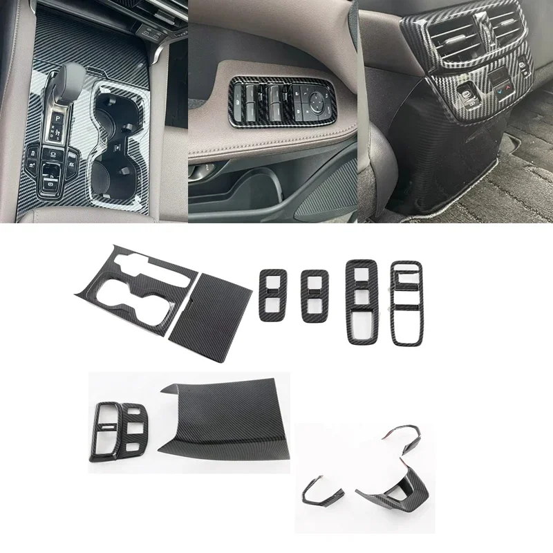 

LHD для Lexus RX 350h 450h 500h 2023 2024 ABS панель переключателя окна заднего сиденья, аксессуары для панели
