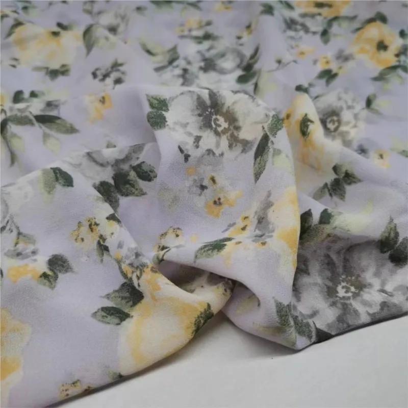 Printed Pearl Chiffon Fabric Twisted Vertical Smooth Diy Hand Sewing Polyester Fashion
Printed Pearl Chiffon Fabric Twisted Vertical Smooth Diy Hand Sewing Polyester Fashion