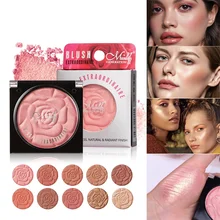 10 Colors Petal Face Pigment Cheek Blusher Powder Long Lasting Makeup Professional Contour Shadow Pink Blusher Rouge Cosmetic
10 Colors Petal Face Pigment Cheek Blusher Powder Long Lasting Makeup Professional Contour Shadow Pink Blusher Rouge Cosmetic