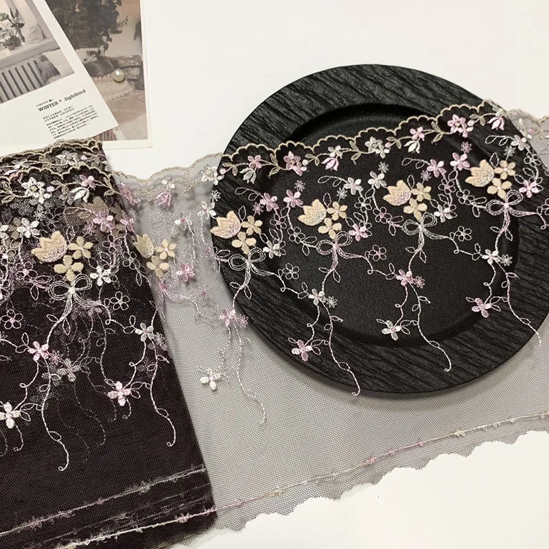 15 ярдов, вышитые тюлевые кружевные отделки для платья, кружева, ткань для шитья, женское белье, нижнее белье, ремесла, материал шириной 20 см
15 ярдов, вышитые тюлевые кружевные отделки для платья, кружева, ткань для шитья, женское белье, нижнее белье, ремесла, материал шириной 20 см