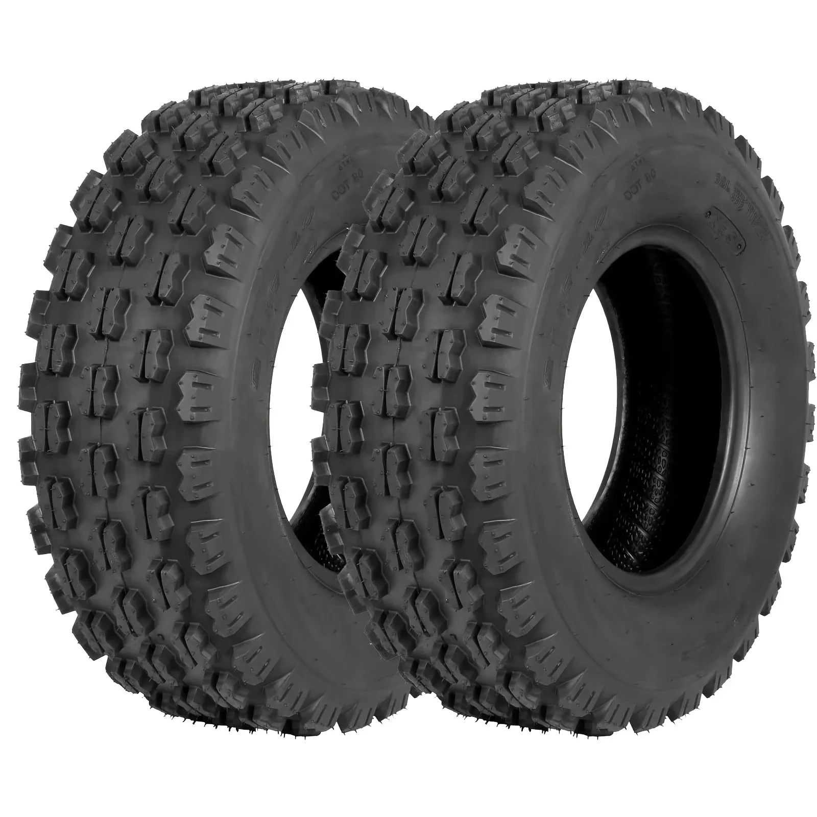 

High Quality 22x7-10 22x7x10 4 Ply ATV Tires for Quad UTV Off-Road Use - Set of 2 Pieces - All Terrain Design for Ultimate Perfo
