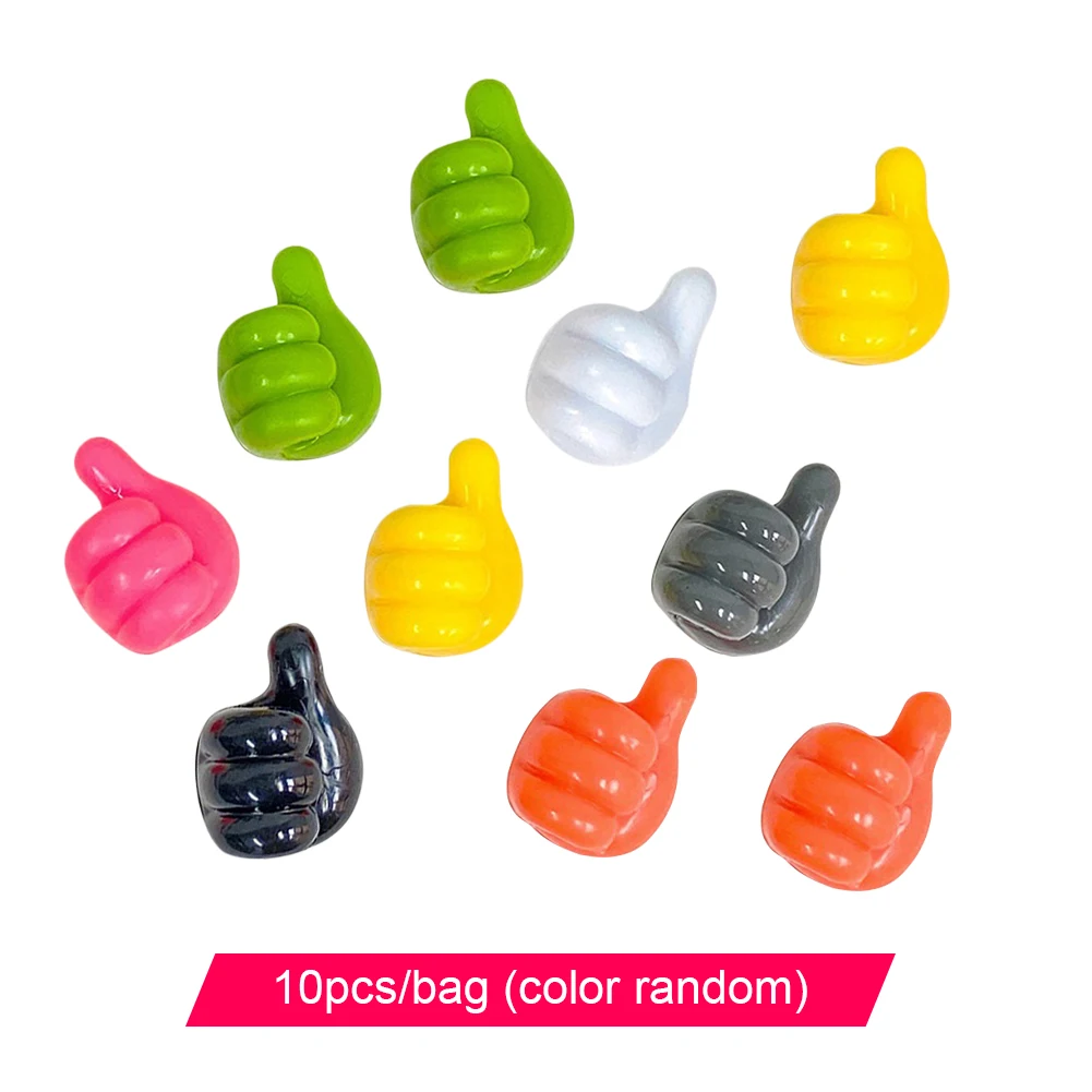 New 10Pcs Self Adhesive Thumb Hook Resin Thumb Cord Holder Wall Hook Cable Clip Holding Cables Keys Cords For Car Home Office
New 10Pcs Self Adhesive Thumb Hook Resin Thumb Cord Holder Wall Hook Cable Clip Holding Cables Keys Cords For Car Home Office