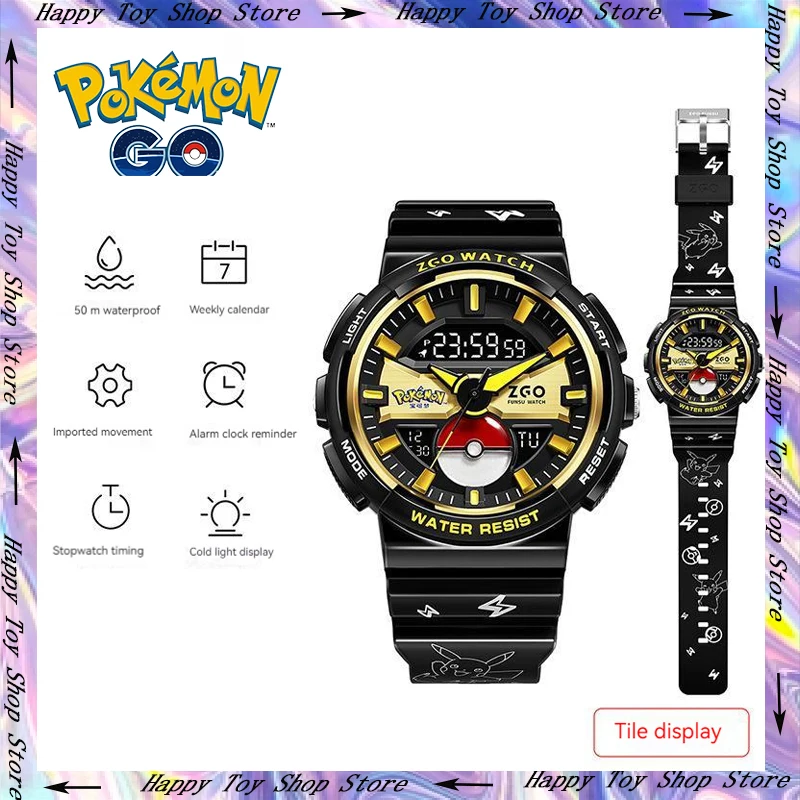 Waterproof Electronic Watch Anime Pikachu Students Sports Luminous Electronic Watch Multifunctional Boys Children Watch Gift Box
Waterproof Electronic Watch Anime Pikachu Students Sports Luminous Electronic Watch Multifunctional Boys Children Watch Gift Box