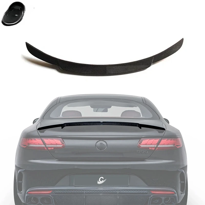 

S Coupe C217 to Babus Style Carbon Fiber Rear Wing For Benz S-Class W223 W217 S500 S450 S400 S350 Rear Wing Car Rear Spoiler