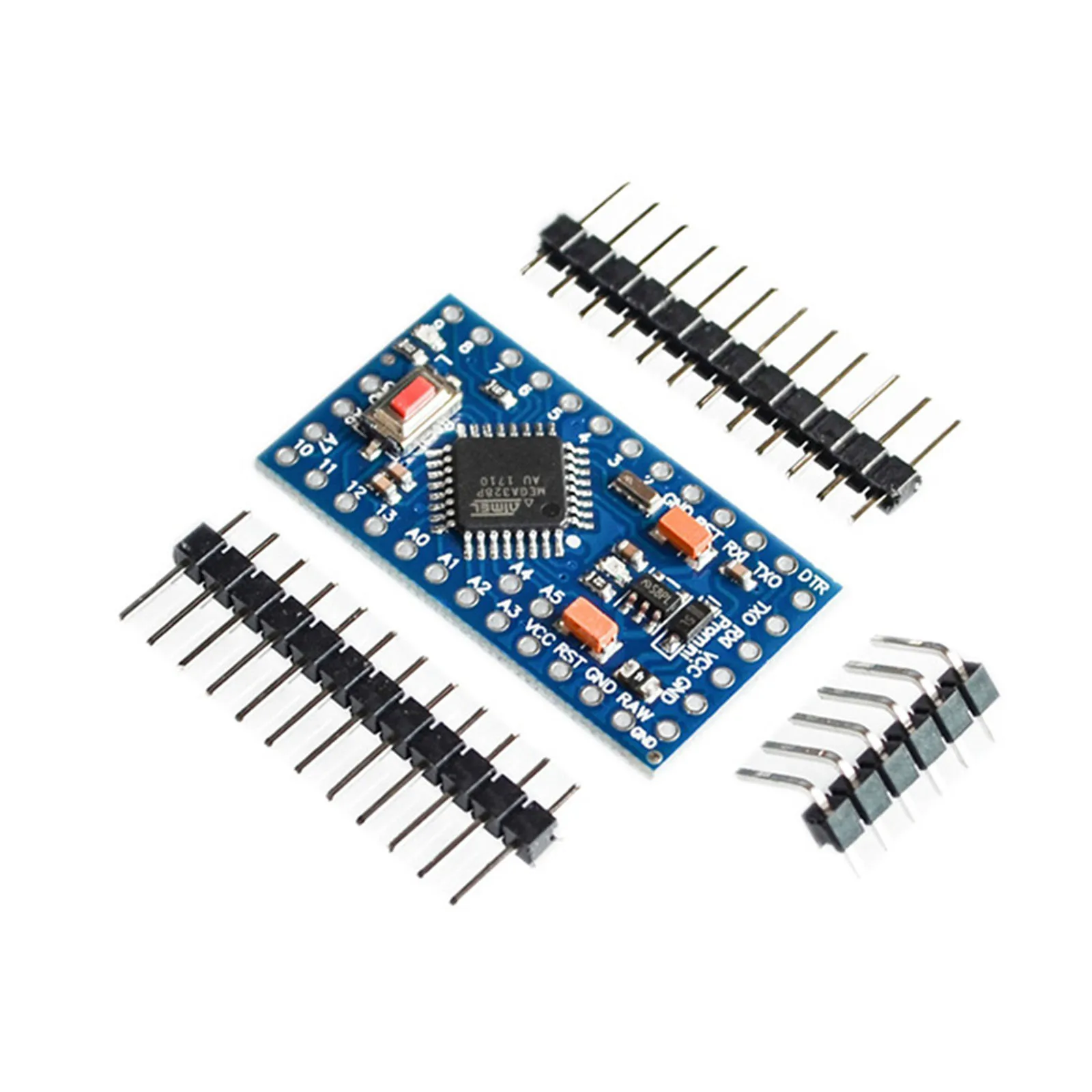 Улучшенная версия Mini Pro ATMEGA328P 5 в 16 МГц для Ardui no с 14 цифровыми портами ввода/вывода, 8 аналоговыми входными портами и 6 портами PWM
Улучшенная версия Mini Pro ATMEGA328P 5 в 16 МГц для Ardui no с 14 цифровыми портами ввода/вывода, 8 аналоговыми входными портами и 6 портами PWM