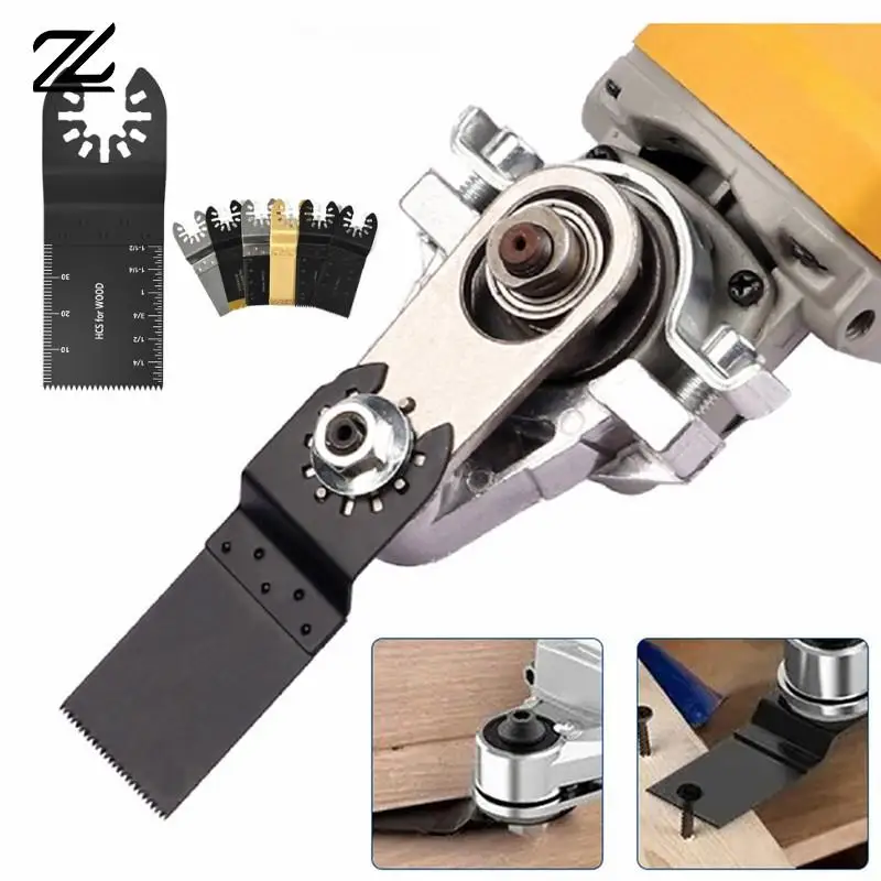 Multi Tool Blades Oscillating Saw Blades Multi-Function Saw Saw Blade Renovator Cut Tool Blades For Wood Metal Plastic Cutting
Multi Tool Blades Oscillating Saw Blades Multi-Function Saw Saw Blade Renovator Cut Tool Blades For Wood Metal Plastic Cutting