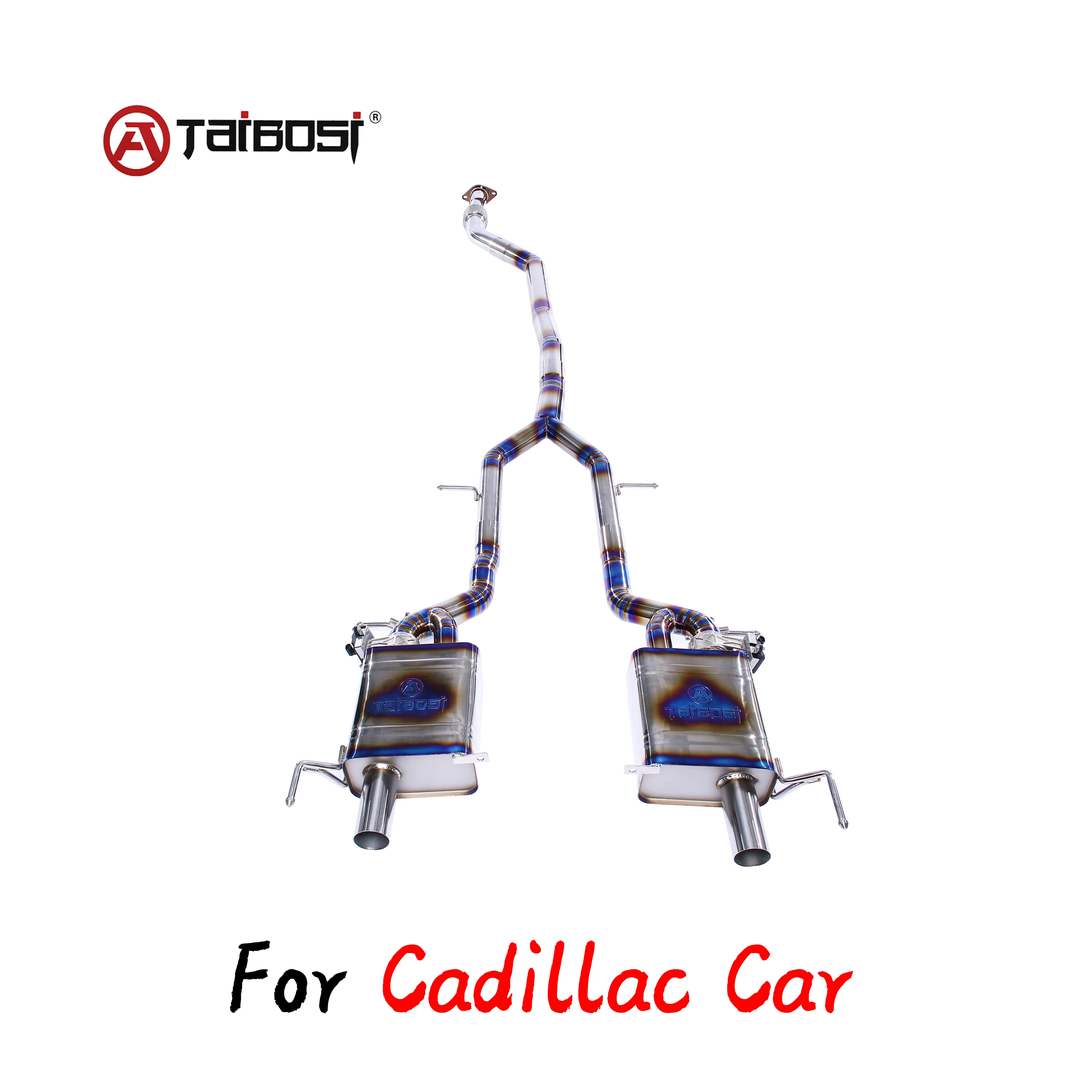 

Custom For Cadillac ATS XT4 XT5 XTS CT4 CT5 CT6 Car Cat-Back Exhaust System Pipe / Taibosi Performance Electric Valve Muffler
