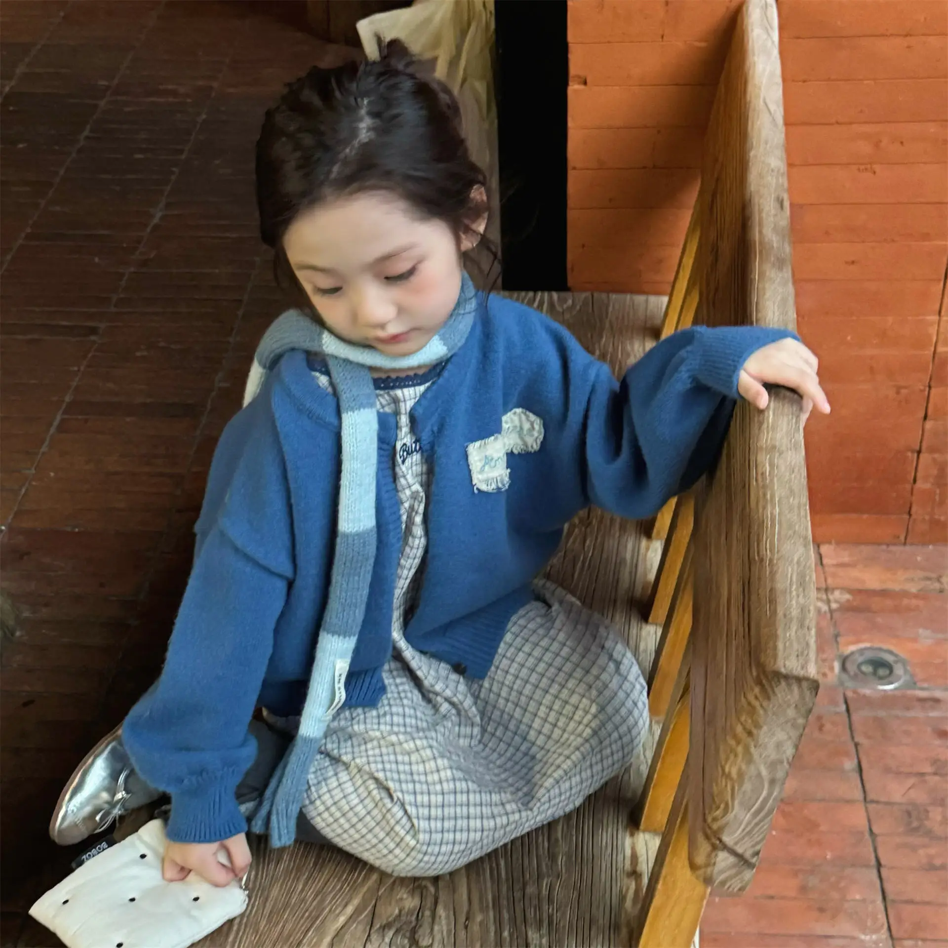 205 Autumn New Children Long Sleeve Knit Cardigan Fashion Girls Sweater Coat Kids Cotton Knitwear Jacket Baby Clothes 12 S838472b82f40427eb98c327960cf726cn