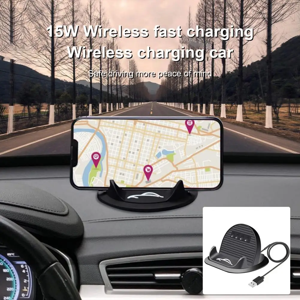 1 Set Practical Strong Viscosity Multiple Protection Temperature Protection Wireless Charging Mount for Car
1 Set Practical Strong Viscosity Multiple Protection Temperature Protection Wireless Charging Mount for Car
