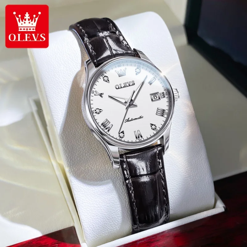 OLEVS 9932 Genuine Leather New Arrivals Simple High Quality Luxury Automatic women Mechanical Watches
OLEVS 9932 Genuine Leather New Arrivals Simple High Quality Luxury Automatic women Mechanical Watches