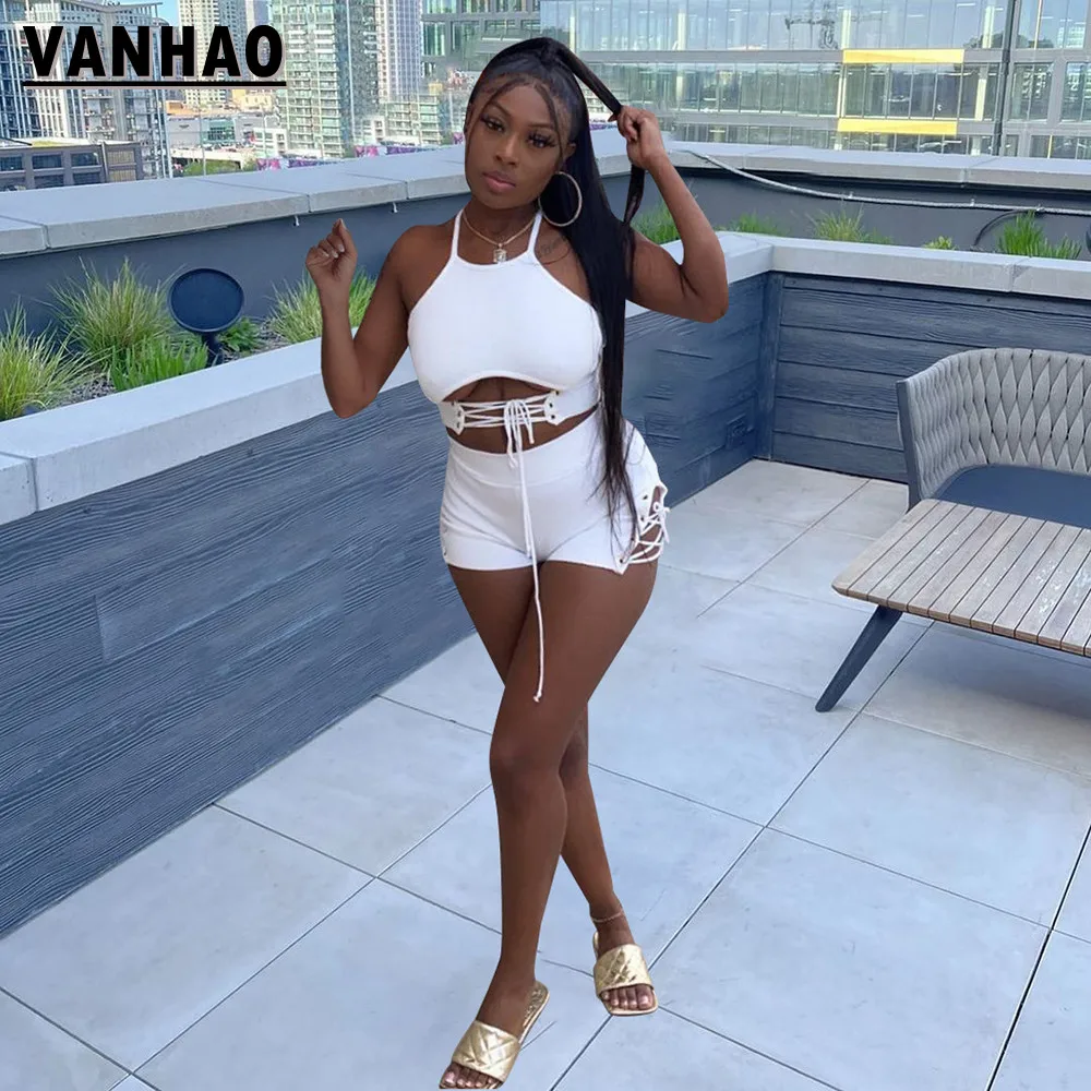 VANHAO женский однотонный сексуальный костюм для женщин комплект из 2 предметов бандажный короткий топ без рукавов и короткие брюки оптовая продажа Прямая поставка
VANHAO женский однотонный сексуальный костюм для женщин комплект из 2 предметов бандажный короткий топ без рукавов и короткие брюки оптовая продажа Прямая поставка