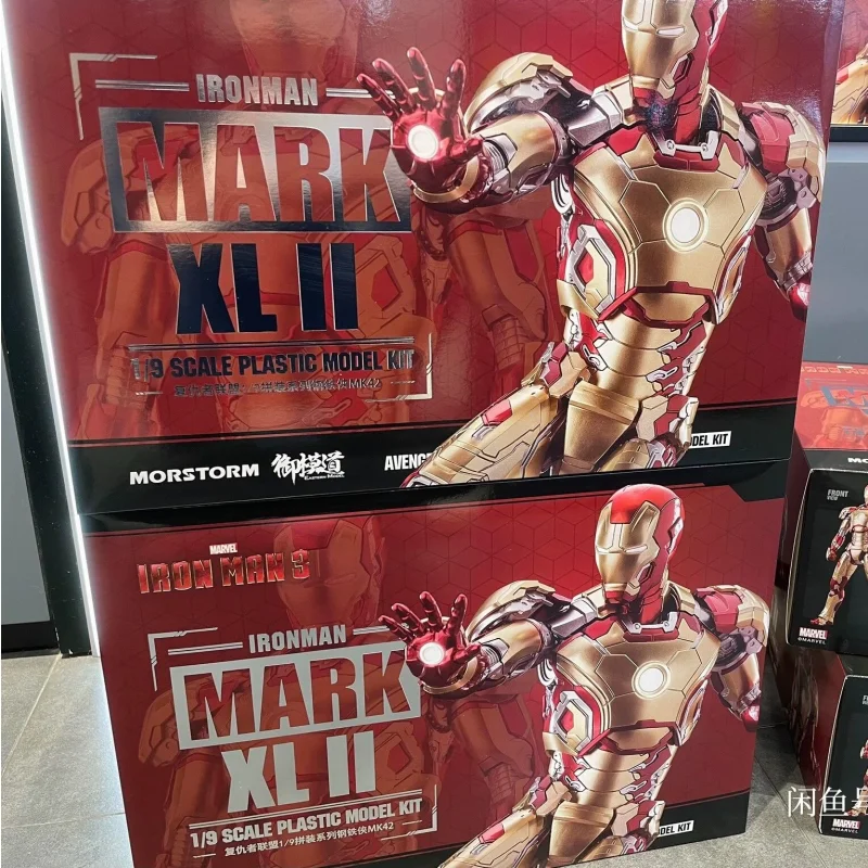 

Original Avengers Morstorm Iron Man Mk42 1/9 Scale Prodigal Ironman Mark 42 Tony Stark Assembly Action Figure Toys Gift In Stock