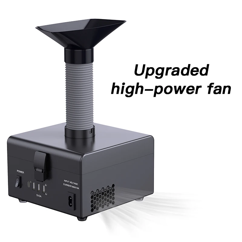 ZJ-802S Welding Fume Extractor Air Dust Fume Purifier Purification System for Phone Repair Welding Absorbing Smoke
ZJ-802S Welding Fume Extractor Air Dust Fume Purifier Purification System for Phone Repair Welding Absorbing Smoke