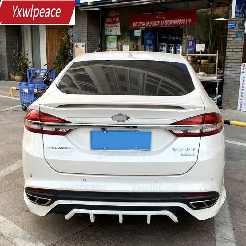 For Ford Mondeo/Fusion 2013 2014 15 16 17 2018 2019 Car Rear Wing Trim ABS Material Primer Color Trunk Spoiler Kit Accessories
For Ford Mondeo/Fusion 2013 2014 15 16 17 2018 2019 Car Rear Wing Trim ABS Material Primer Color Trunk Spoiler Kit Accessories