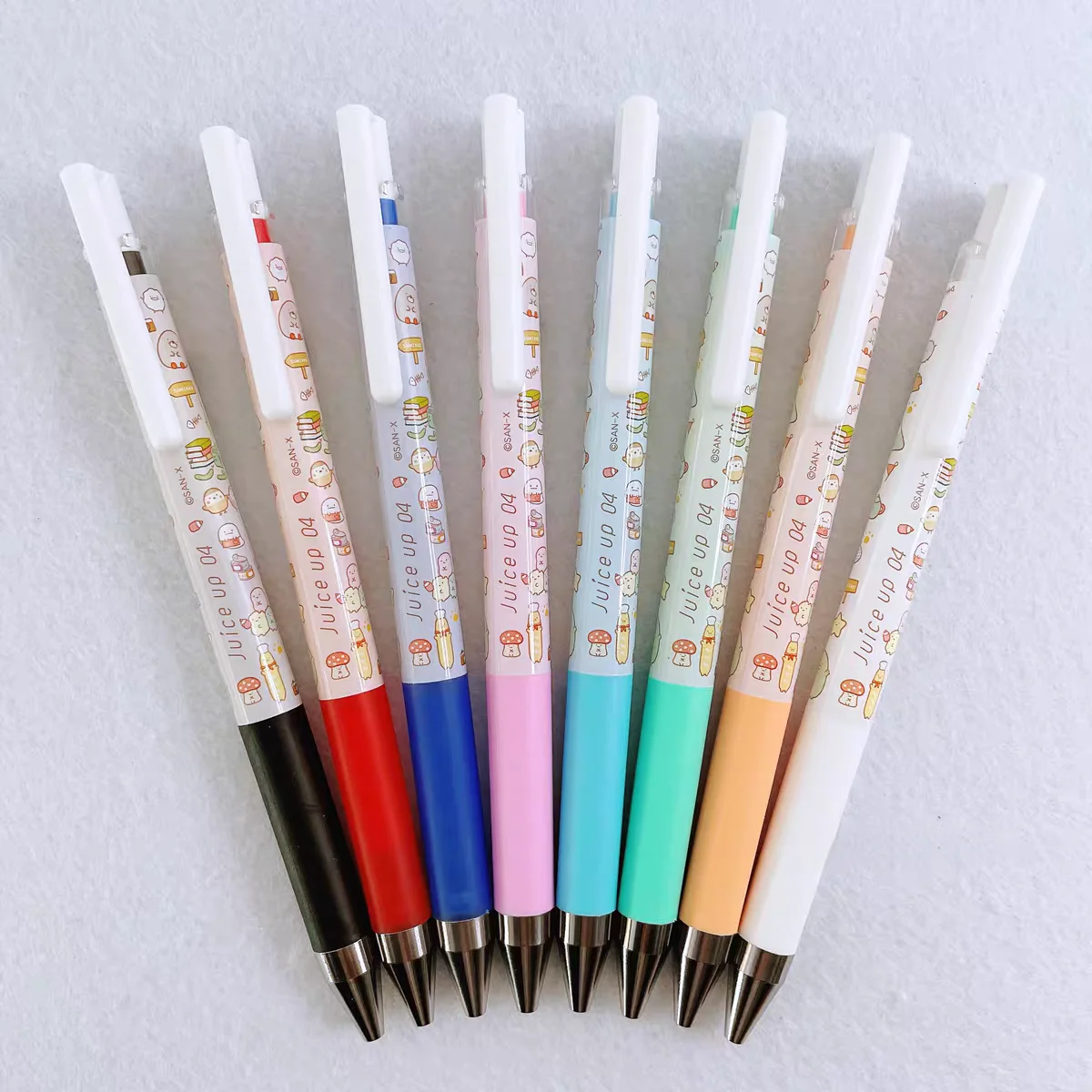 

2023NEW PILOT San-x Gel Pen 0.4mm Limited Juice Up 8Color Black Japanese Stationery Students' Supplies
