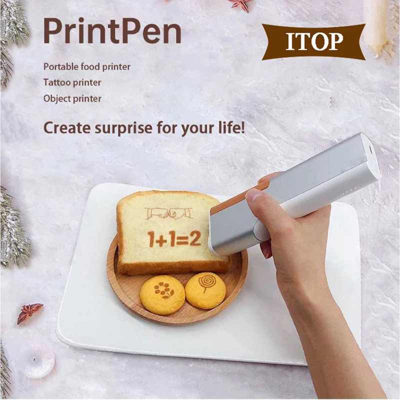 ITOP POP-S Coffee Latte Art Printer Food Caramel Printer WIFI Upload Custom Logo Pattern Printing Machine Edible Ink Cartridge
ITOP POP-S Coffee Latte Art Printer Food Caramel Printer WIFI Upload Custom Logo Pattern Printing Machine Edible Ink Cartridge