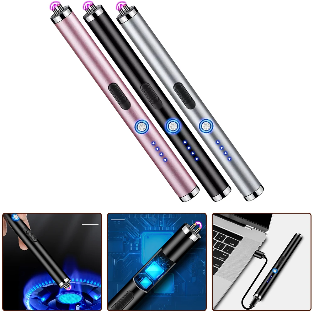 Ignite Tool 1pc Windproof High Power Electronic Lighters Rechargeable Battery Kitchen Tools And Gadgets With USB Cable
Ignite Tool 1pc Windproof High Power Electronic Lighters Rechargeable Battery Kitchen Tools And Gadgets With USB Cable