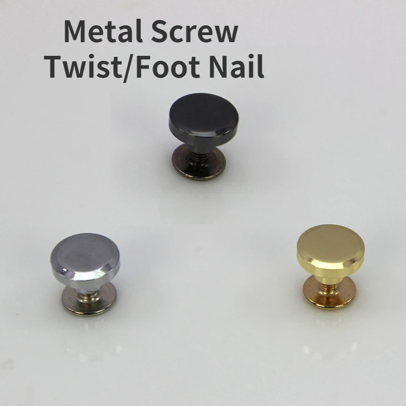 20pcs Metal Screw Twist/Foot Nail Back Rivets for Leather Studs Nail Garment Leather Craft Belt Wallet Bag Decoration Hardware
20pcs Metal Screw Twist/Foot Nail Back Rivets for Leather Studs Nail Garment Leather Craft Belt Wallet Bag Decoration Hardware