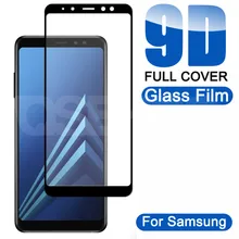 

9D Protective Glass On the For Samsung Galaxy A5 A7 A9 J2 J8 2018 A6 A8 J4 J6 Plus 2018 Tempered Glass Screen Protector Film