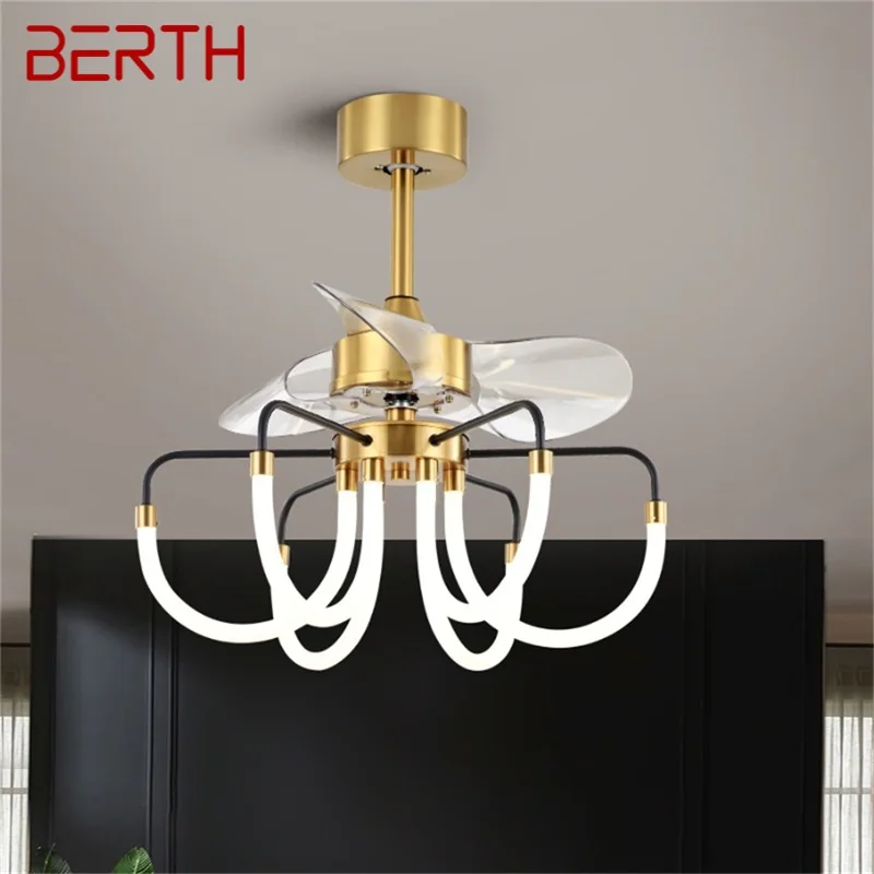BERTH Postmodern Ceiling Fan with Lights Remote Control LED Lighting for Home Dining Room Bedroom
BERTH Postmodern Ceiling Fan with Lights Remote Control LED Lighting for Home Dining Room Bedroom