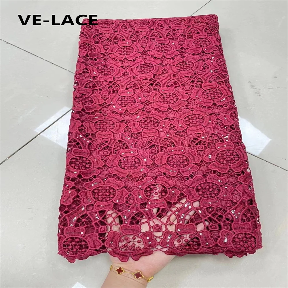 Guipure Lace 2022 Latest Elegant African Embroidered With Sequin Lace Fabric French Cord Lace Fabric For Party Long Dress JL20-1
Guipure Lace 2022 Latest Elegant African Embroidered With Sequin Lace Fabric French Cord Lace Fabric For Party Long Dress JL20-1