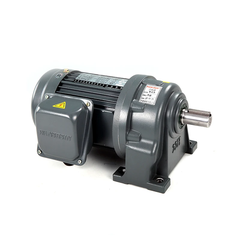 Industrial electric motor with gearbox customize power and ratio helical installation speed reducer
Industrial electric motor with gearbox customize power and ratio helical installation speed reducer