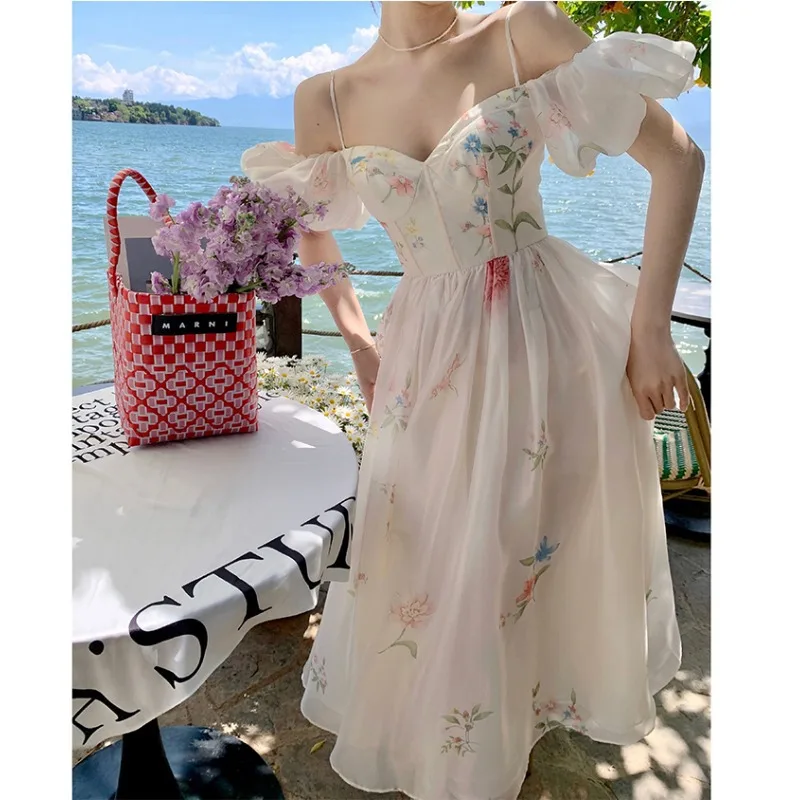 2022 women summer fashion Organza beautiful floral chiffon elegant dress sling sexy Seaside holiday beach long dresses for women
2022 women summer fashion Organza beautiful floral chiffon elegant dress sling sexy Seaside holiday beach long dresses for women