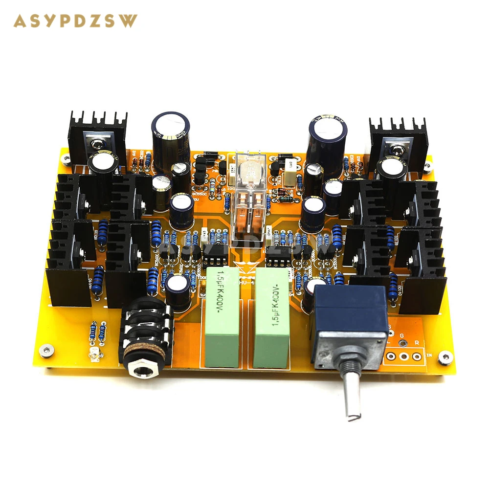 

HV4 Headphone amplifier Base on Lehmann core circuit DIY Kit/Finished board
