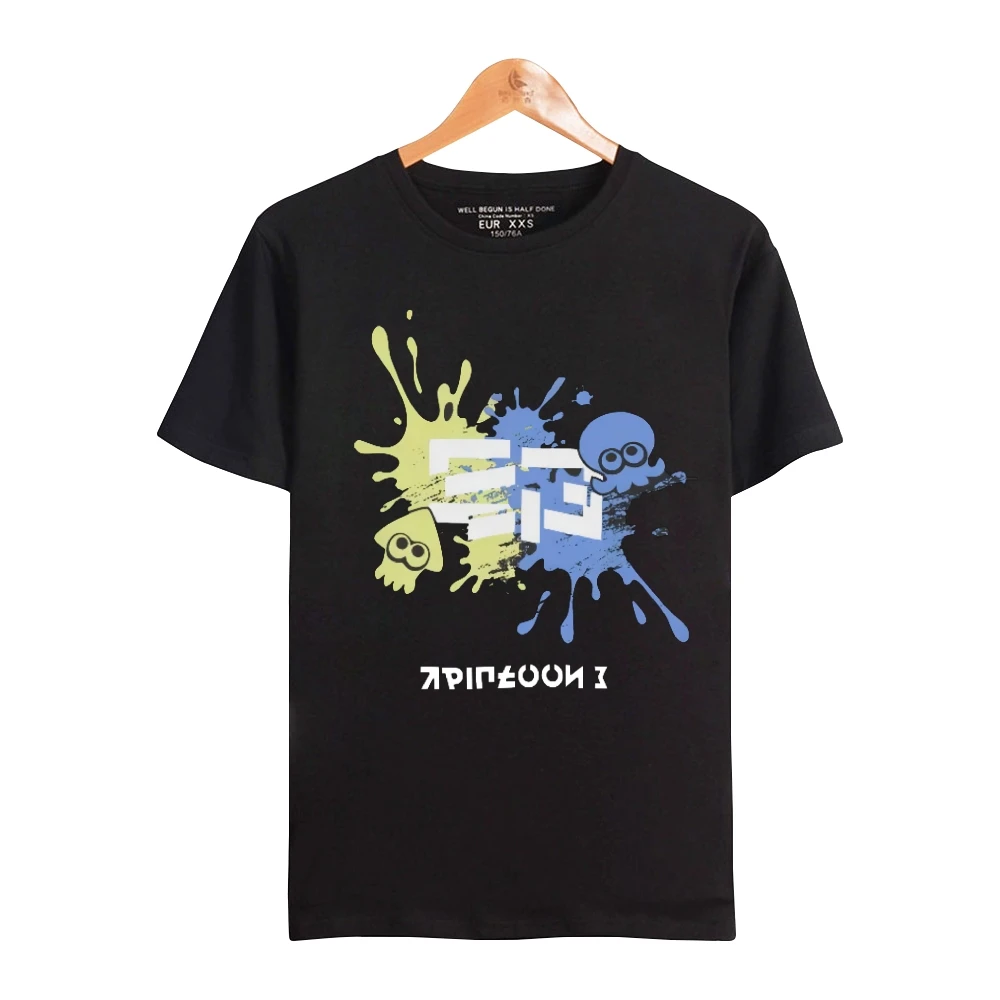 Футболка Splatoon 3 с круглым вырезом, футболка с коротким рукавом для женщин и мужчин, уличная одежда в стиле Харадзюку, популярная игра, повседневная забавная одежда
Футболка Splatoon 3 с круглым вырезом, футболка с коротким рукавом для женщин и мужчин, уличная одежда в стиле Харадзюку, популярная игра, повседневная забавная одежда