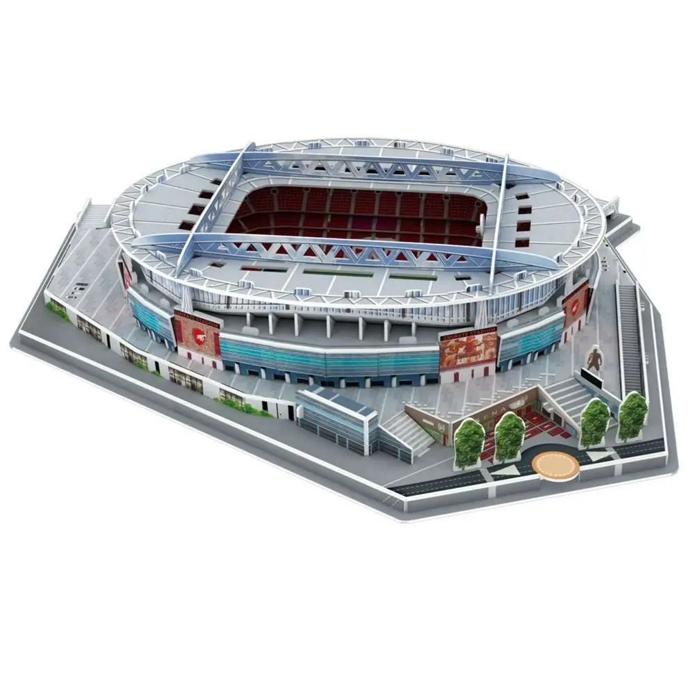 

Paper Large Football Stadiums Large Model DIY 3D Soccer Stadium Puzzle Assemble Prince Park Stadium Boys
