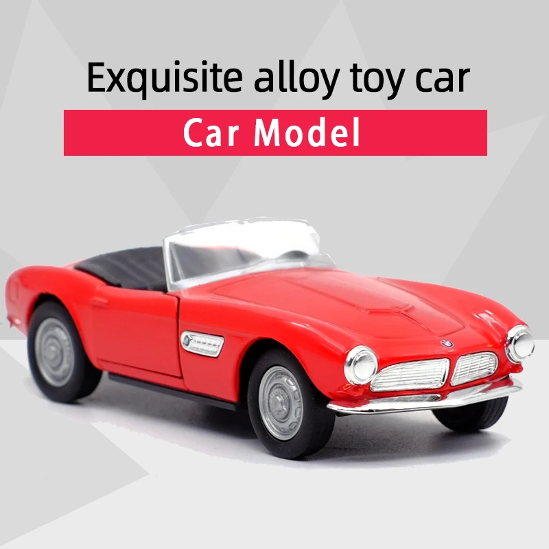 WELLY 1:36 1956 BMW 507 classic melting convertible Toy car model with simulation alloy car model pull back car toy gift B622
WELLY 1:36 1956 BMW 507 classic melting convertible Toy car model with simulation alloy car model pull back car toy gift B622