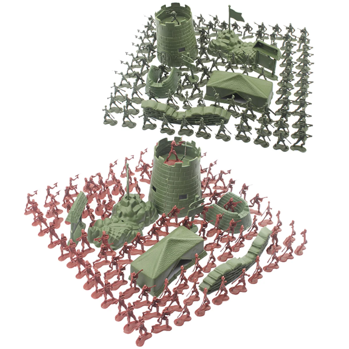 200 шт., мини-солдаты, игрушечные пластиковые солдаты, модель, игрушка, мужские фигурки, набор аксессуаров, Декор (красный + зеленый)
200 шт., мини-солдаты, игрушечные пластиковые солдаты, модель, игрушка, мужские фигурки, набор аксессуаров, Декор (красный + зеленый)