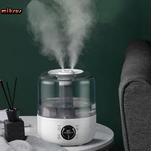 Smart Air Humidifier 3000ML with Remote Control Timer Double Mist for Home Office Essential Oil Aroma Diffuser Adjustable fogger
Smart Air Humidifier 3000ML with Remote Control Timer Double Mist for Home Office Essential Oil Aroma Diffuser Adjustable fogger