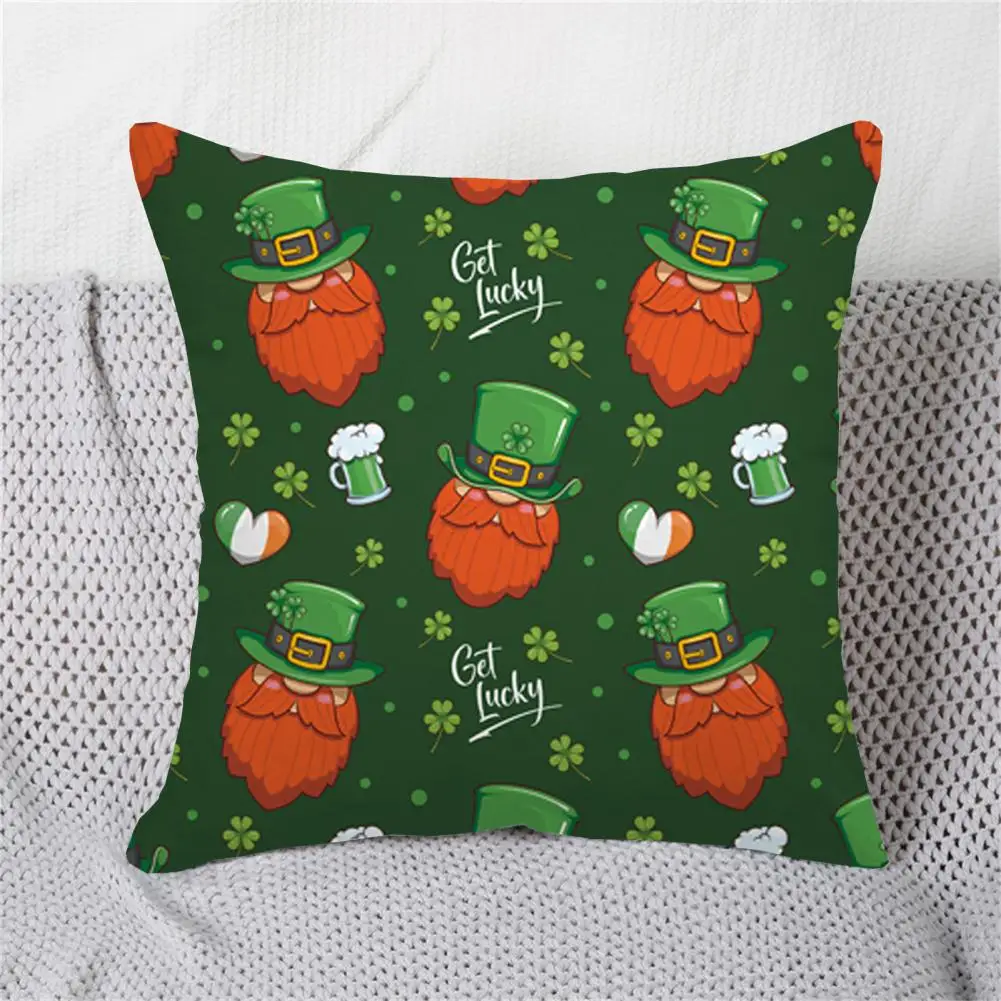 St Patricks Day Pillowcase Ireland National Day Gnome Pillow Case Washable Pillow Cover Non-shrink Square Pillowslip Home Decor
St Patricks Day Pillowcase Ireland National Day Gnome Pillow Case Washable Pillow Cover Non-shrink Square Pillowslip Home Decor