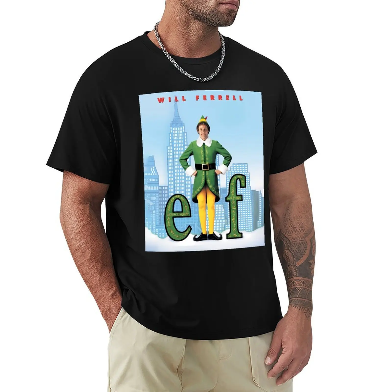 

Buddy The Elf T-shirt blanks aesthetic clothes shirts graphic tees mens graphic t-shirts hip hop