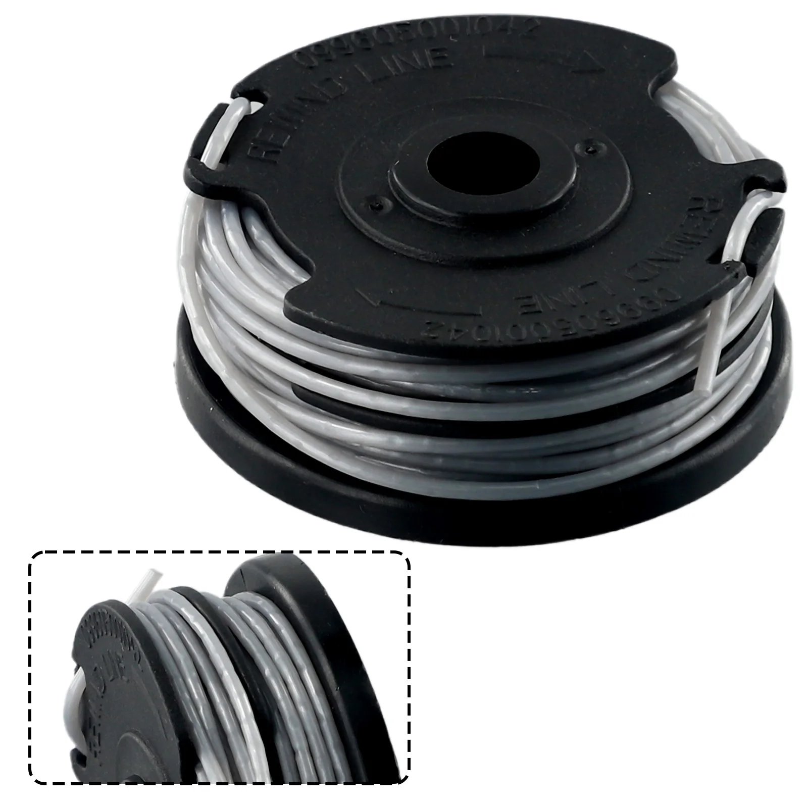 Mower Replacement Spool Line Spool Replacement Double Layers F016800351 Gray For ART 24/27/30/30-36 Accessories
Mower Replacement Spool Line Spool Replacement Double Layers F016800351 Gray For ART 24/27/30/30-36 Accessories