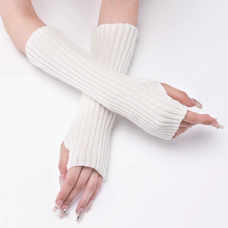New Women Fingerless Gloves Arm Warmers Goth Knitted Kawaii Work Gloves Ankle Wrist Sleeves Harajuku Anime Cosplay Accessories
New Women Fingerless Gloves Arm Warmers Goth Knitted Kawaii Work Gloves Ankle Wrist Sleeves Harajuku Anime Cosplay Accessories