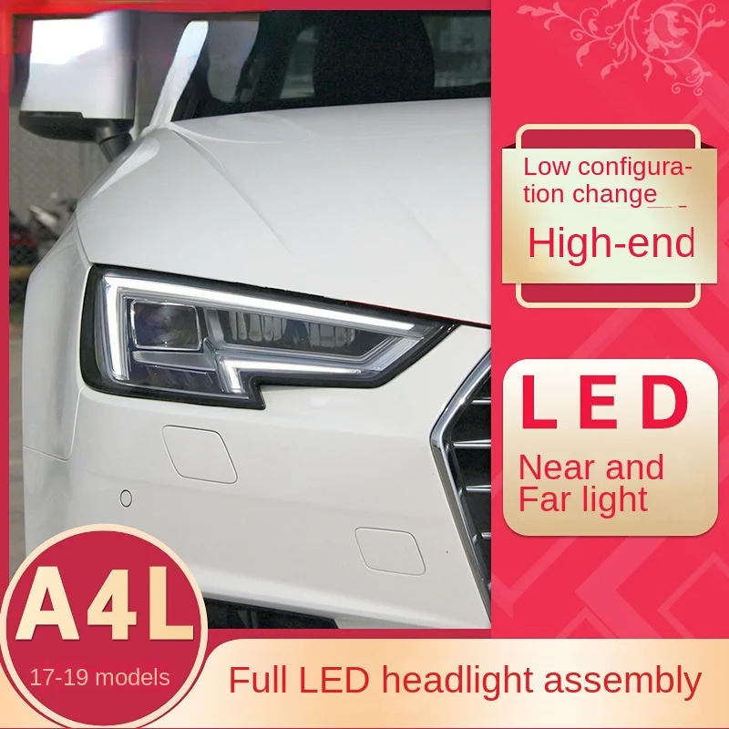 Suitable for 17 models of Audi A4L original LED headlight assembly refit upgrade high with 18 sports B10 headlights
Suitable for 17 models of Audi A4L original LED headlight assembly refit upgrade high with 18 sports B10 headlights