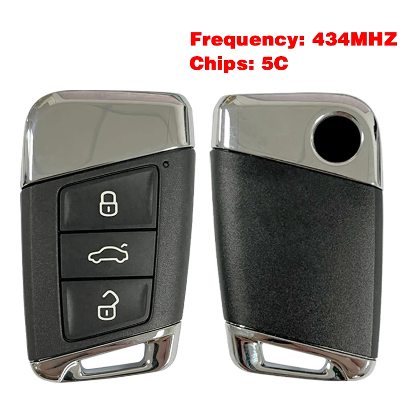 

CN001117 Original Remote Key Fob for VW Smart Key With 434.4mhz 5C Chip FCC 3GD 959 725