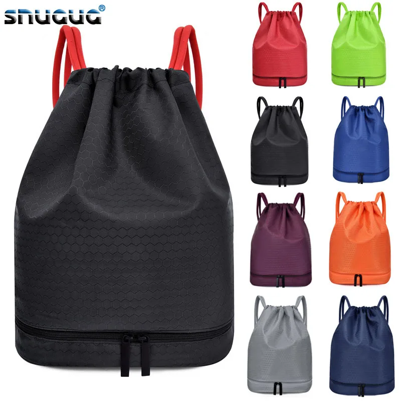 Drawstring Swimming Backpack Dry Wet Bag Sport Bags Shoulder Travel Pool Beach Swimsuit Waterproof Backpack Swim
Drawstring Swimming Backpack Dry Wet Bag Sport Bags Shoulder Travel Pool Beach Swimsuit Waterproof Backpack Swim