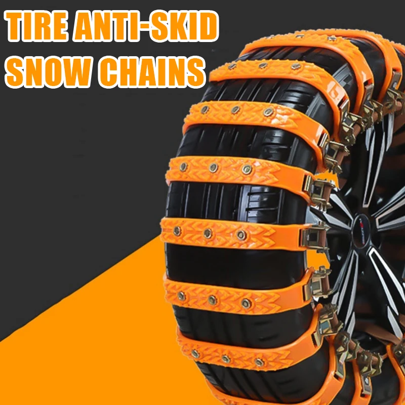 Winter Car Anti-skid Snow Chains Tire Wheels Chains Outdoor Emergency Wheel Snow Chains General Car Truck Auto Tires Accessories
Winter Car Anti-skid Snow Chains Tire Wheels Chains Outdoor Emergency Wheel Snow Chains General Car Truck Auto Tires Accessories