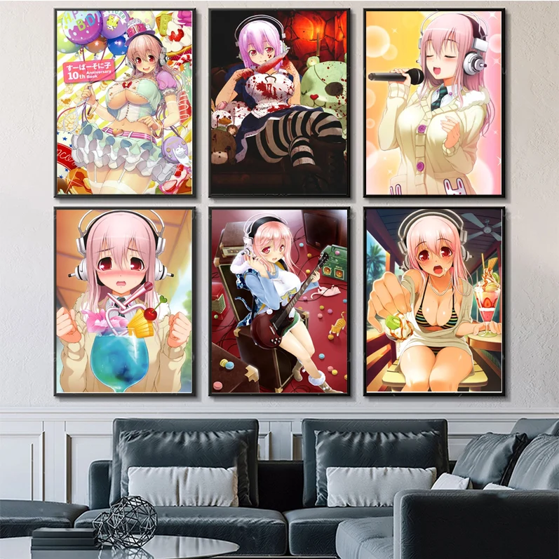 Super Sonico Manga Poster Anime Posters Sticky HD Quality Poster Wall Art Painting Study Wall Decor
Super Sonico Manga Poster Anime Posters Sticky HD Quality Poster Wall Art Painting Study Wall Decor