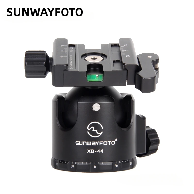 

SUNWAYFOTO 44mm Ballhead Low Profile Camera Mount XB-44DL for Tripod with Arca-Swiss Quick Release Plate