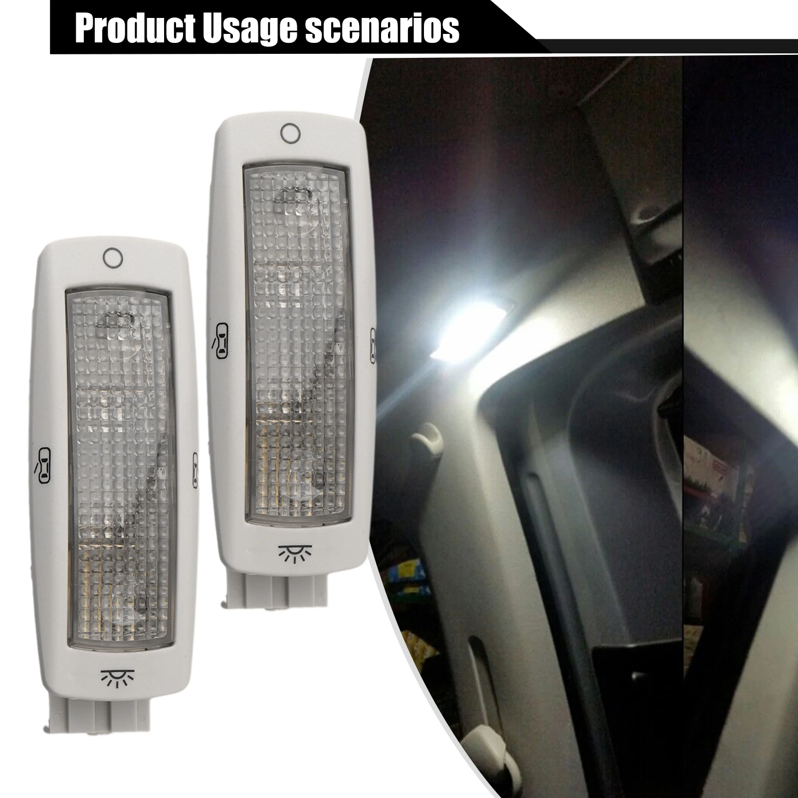 2Pcs Car Interior Dome Rear Reading Light Ceiling Lamp For Golf For Skoda For Fabia 2000-2008 3B0947291 Car Light Accessories
2Pcs Car Interior Dome Rear Reading Light Ceiling Lamp For Golf For Skoda For Fabia 2000-2008 3B0947291 Car Light Accessories