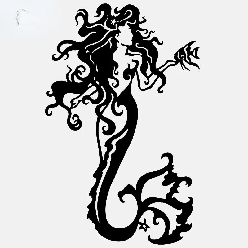 Creativity Car Sticker Tribal Mermaid Fantasy Ocean Girl Fish Car Truck Window Vinyl Decal 11.5CM*18CM
Creativity Car Sticker Tribal Mermaid Fantasy Ocean Girl Fish Car Truck Window Vinyl Decal 11.5CM*18CM