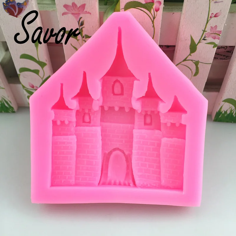 Princess Castle Mould Castle Chocolate Silicone Mold Cake Decoration Gypsum Epoxy Mold
Princess Castle Mould Castle Chocolate Silicone Mold Cake Decoration Gypsum Epoxy Mold