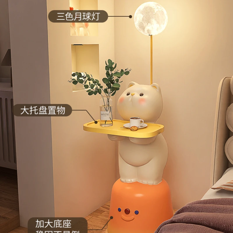 

Напольная Лампа с милым котом, встроенная детская комната, прикроватный столик для спальни, диван для гостиной, рядом с ощущением атмосферы
