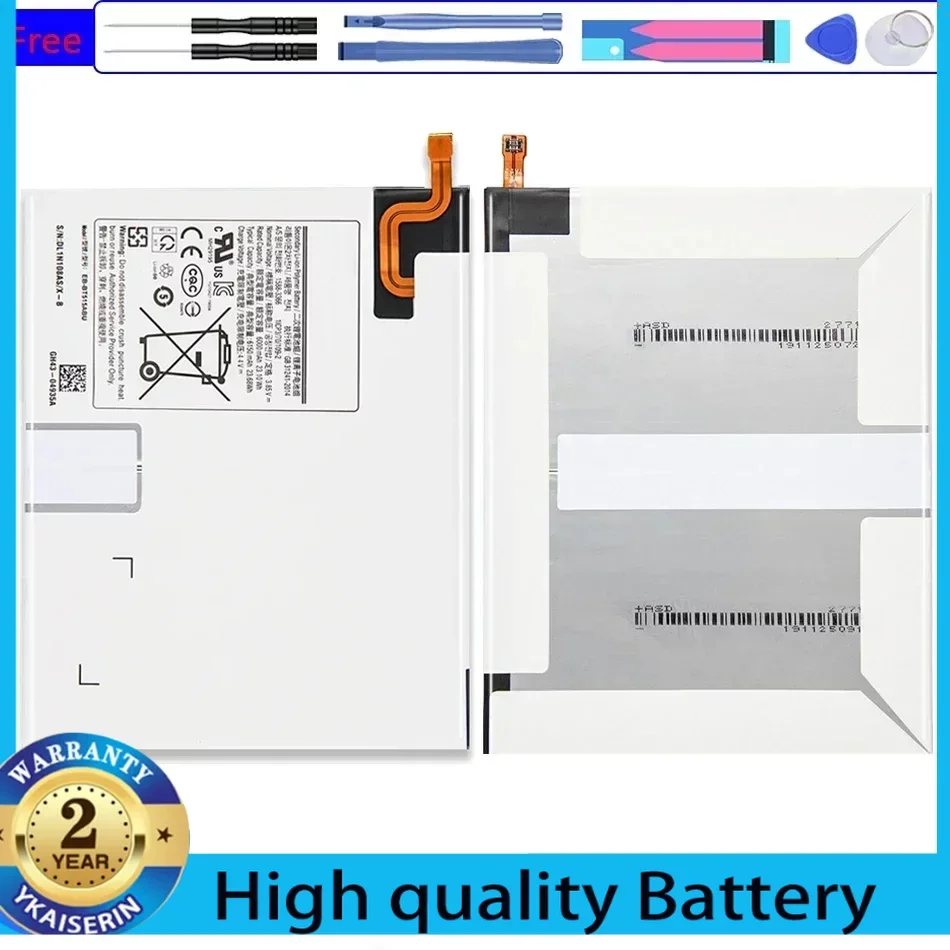 EB-BT515ABU T510 T515 Аккумулятор для планшета Samsung Galaxy Tab A 10,1 2019, батареи большой емкости, гарантия батареи
EB-BT515ABU T510 T515 Аккумулятор для планшета Samsung Galaxy Tab A 10,1 2019, батареи большой емкости, гарантия батареи