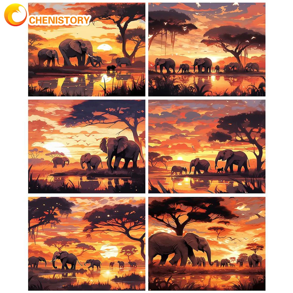 CHENISTORY DIY Oil Painting Paint By Number Kit Elephant Painting For Adults Kids Arts Craft Landscape Home Wall Decor Picture G
CHENISTORY DIY Oil Painting Paint By Number Kit Elephant Painting For Adults Kids Arts Craft Landscape Home Wall Decor Picture G