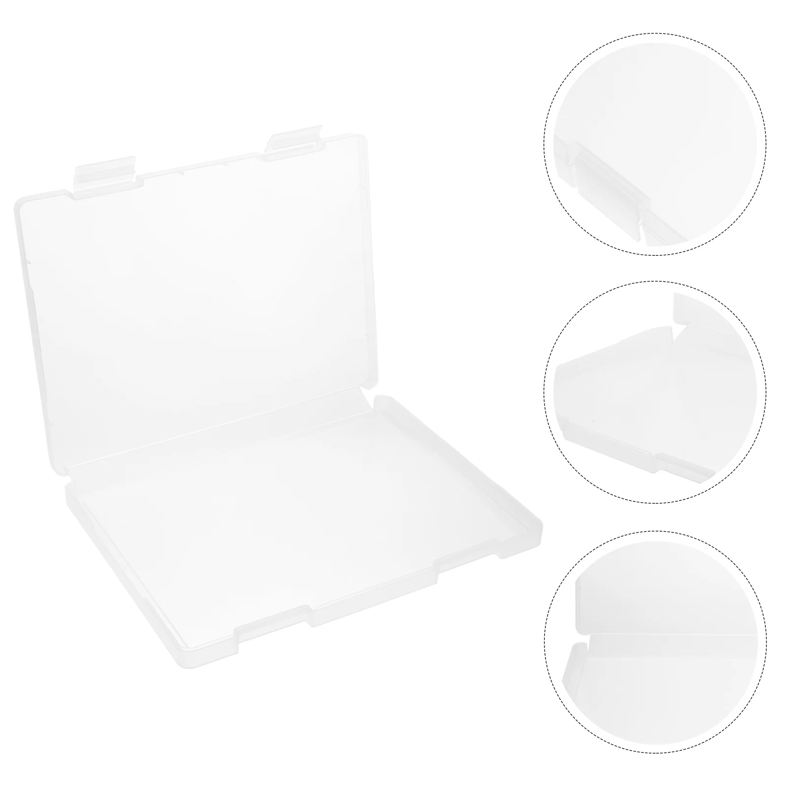 Transparent File Box Birth Certificate Protector Scrapbook Paper Storage Frosted Document Case Plastic
Transparent File Box Birth Certificate Protector Scrapbook Paper Storage Frosted Document Case Plastic